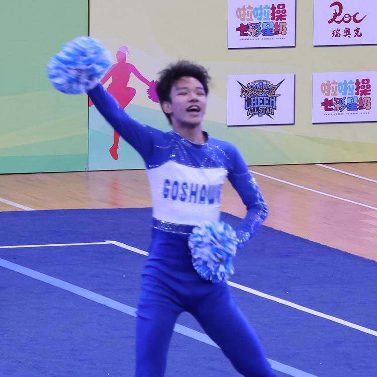 定制啦啦操比赛服装啦啦队服竞技健美操服装体操服学生25新品女男