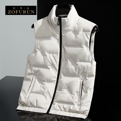 ZofuRun羽绒马甲秋冬季新款坎肩百搭外穿休闲背心马夹外套男