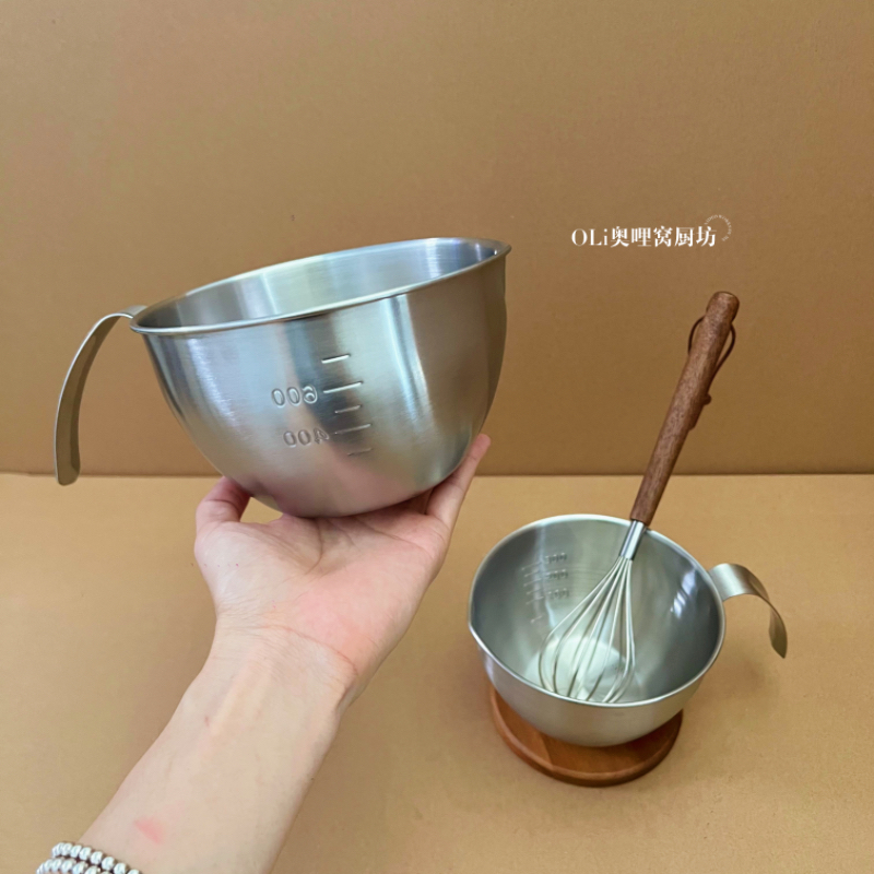 304不锈钢打蛋杯盆烘焙专用