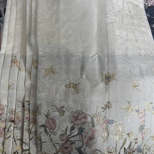 新款【花蝶】织金仿妆花马面裙