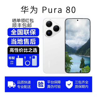 Pura 直屏旗舰麒麟手机红枫原色影像全新鸿蒙AI 华为 Huawei