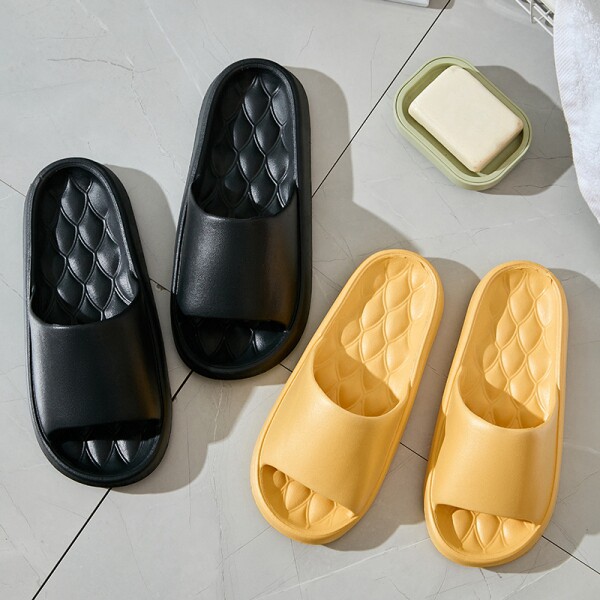 踩屎感居家拖鞋男女夏季室内家用EVA防滑防臭软底洗澡浴室凉拖鞋