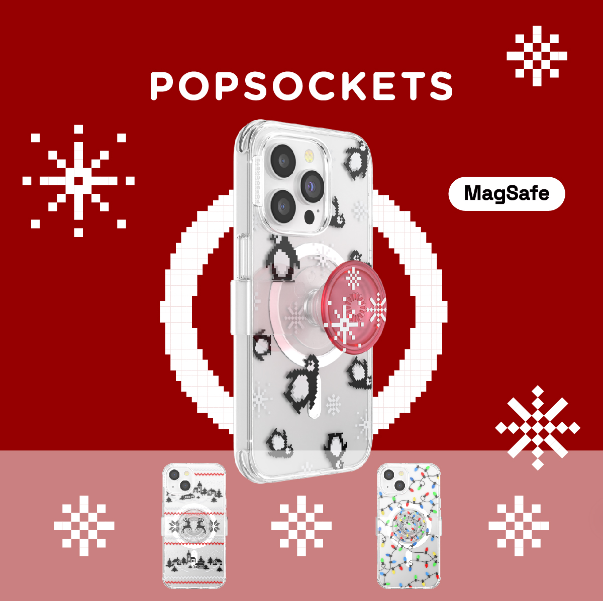 泡泡骚苹果冬日手机壳