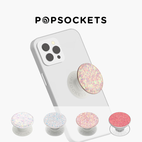 【一直闪的】PopSockets泡泡骚手机支架气囊支撑扣伸缩闪片细闪亮 - 封面