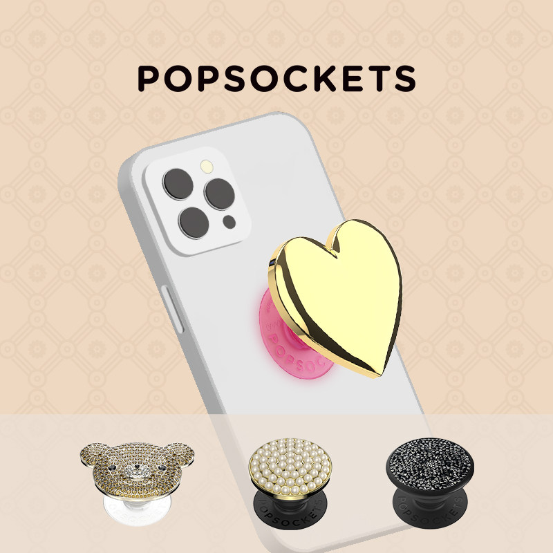 【珠光宝气】PopSockets泡泡骚手机支架气囊伸缩防摔粘贴指环扣