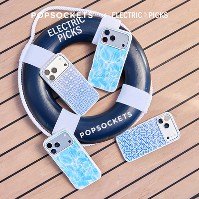 【航海夏日·手机壳】PopSockets泡泡骚Electric Picks系列磁吸防摔手机壳苹果iPhone17/16ProMax/Pro