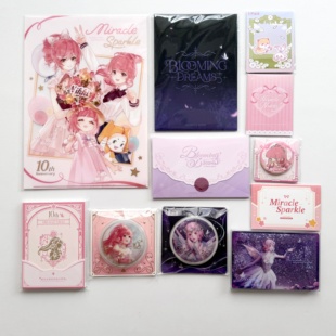 官谷正品【无限暖暖】花漾梦萦系列马口铁徽章奇迹暖暖韶光奇旅