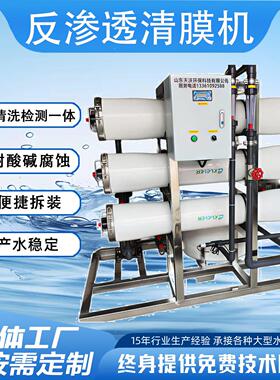 大型工业441机反渗透洗膜洗工清具洗RO水处理阻垢剂RO膜离线清设