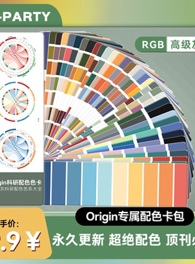 科研绘图 origin绘图配色 顶刊效果必备 科研社