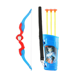 奥特曼儿童弓箭套装小男孩玩具射箭射击亲子互动宝宝安全吸盘箭筒