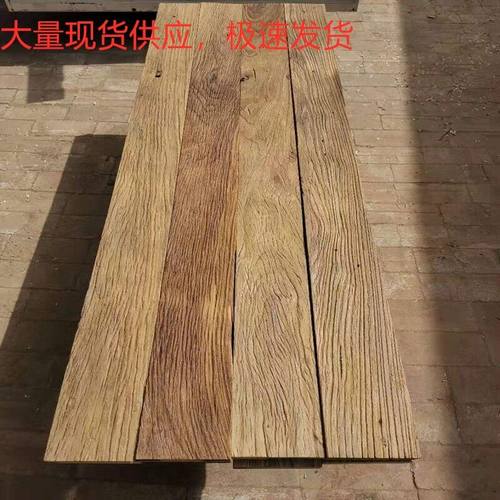 老榆木风化门板楼梯踏步拍摄装修