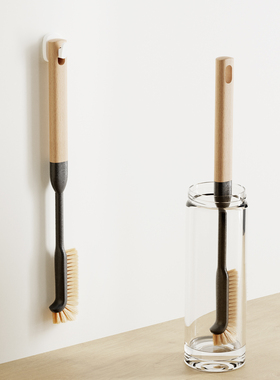 猪鬃杯刷奶瓶刷水杯专用洗杯子破壁机清洗神器保温杯长柄清洁刷子