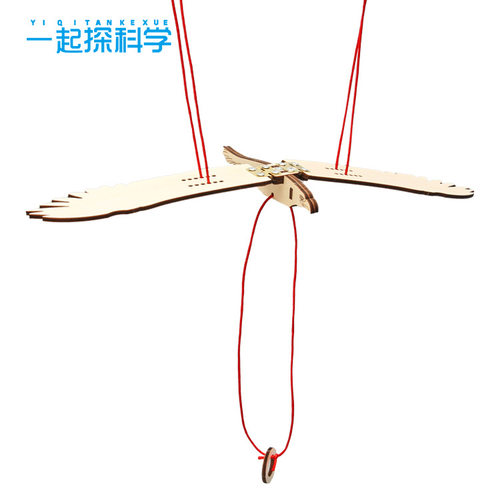 儿童科学实验仿生飞鸟科技小制作