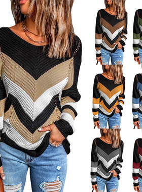 autumn winter women sweater casual knitted lady blouse tops