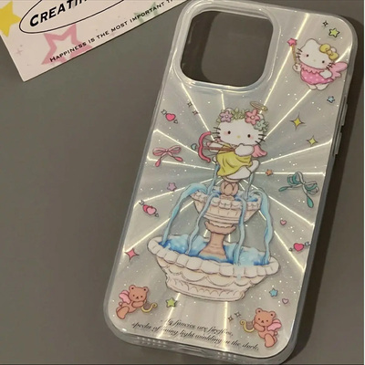 许愿池凯蒂猫手机壳防摔保护套