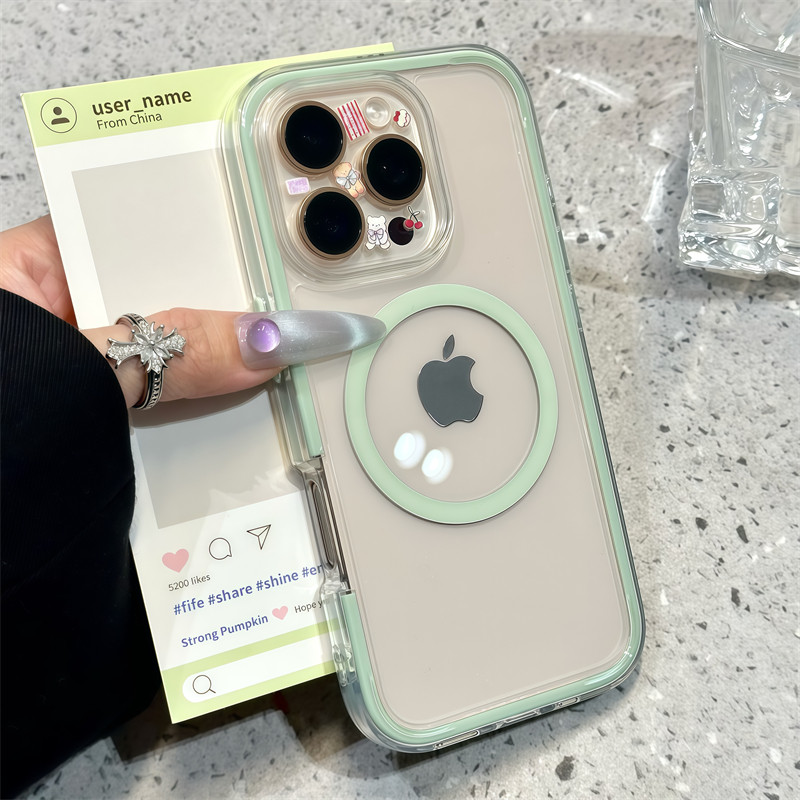 时尚磁吸适用iPhone15promax手机壳苹果14pro新款16promax高颜值13简约12保护套11防摔华为mate70透明小米15