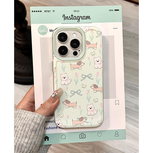 可爱卡通西高地全包超薄手机壳