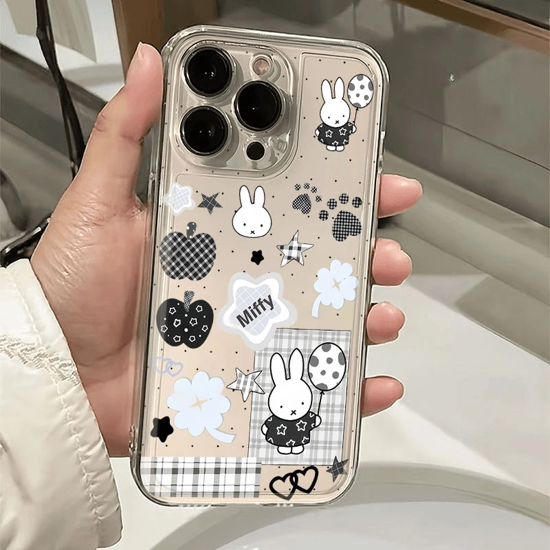 古早米菲元素适用苹果17pro手机壳iPhone16promax新款14华为p70荣耀500防摔13小米15透明vivo全包oppo软壳13p