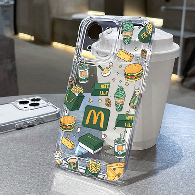 全包超薄透明手机壳小众防摔