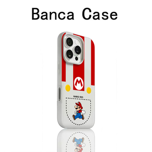 ins游戏马里奥适用iPhone17promax手机壳苹果15pro新款 16promax肤感13果冻12保护套11硅胶防摔16plus卡通软壳