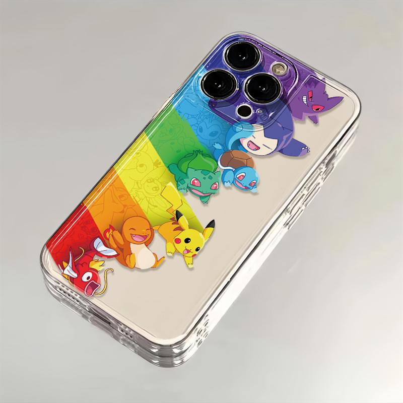 神奇宝贝适用苹果16pro手机壳iPhone15promax新款13华为mate60荣耀200防摔12小米14透明vivo全包oppo软壳k70