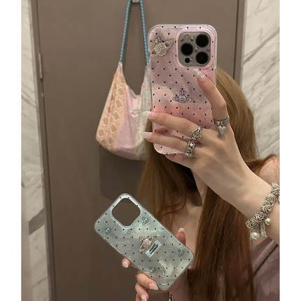 立体星球适用苹果16手机壳iPhone15promax羽纱14新款12华为mate60荣耀200小众vivox100小米13防摔oppo潮酷k70