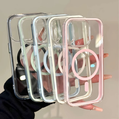 炫彩二合一适用iPhone16promax手机壳15pro新款苹果14PROMAX时尚13简约12保护套11防摔16pro透明磁吸16plus男