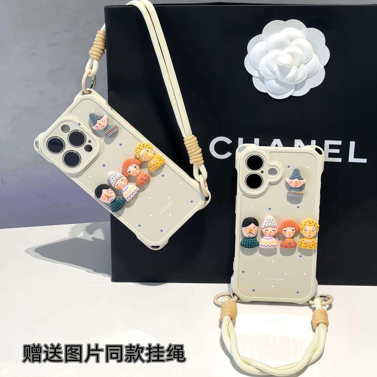 个性小人偶适用苹果16promax手机壳iPhone15新款13