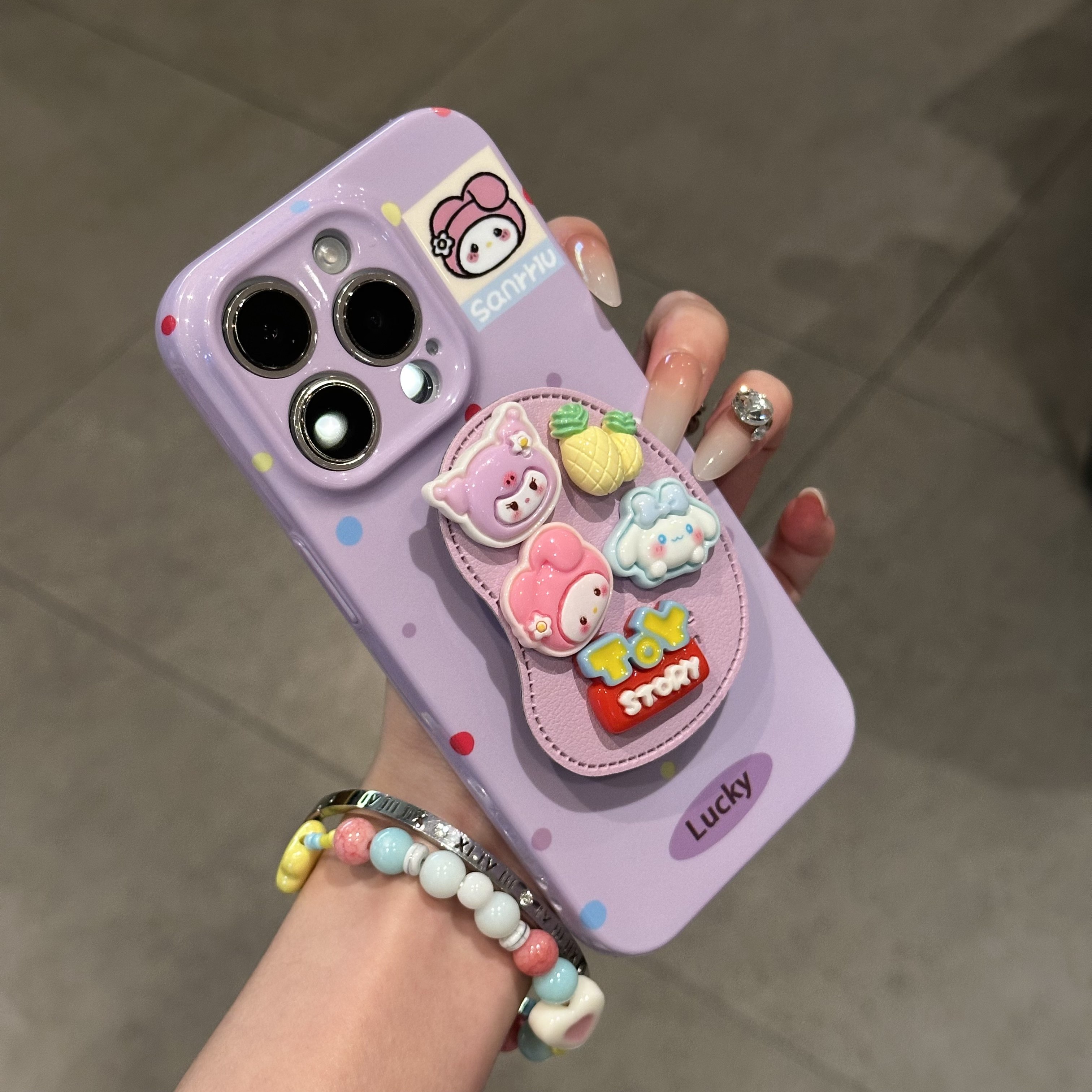 库洛米公仔适用iphone16promax手机壳苹果13菲林14