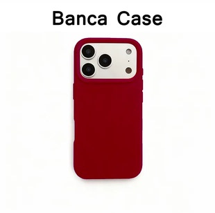 中国酒红色适用iPhone15promax手机壳苹果14pro新款 16promax简约13纯色12保护套17pro硅胶防摔15plus糯米壳11