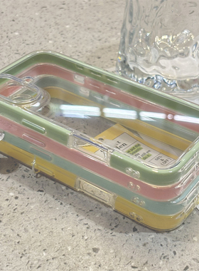 炫彩软壳适用苹果16promax手机壳iPhone15pro新款13华为mate70荣耀300防摔17小米14撞色vivo全包oppo软壳k80