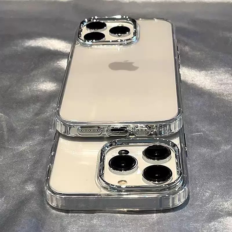 极简高级感适用苹果16手机壳iPhone15promax新款13/12华为p70荣耀300按键vivos20轻奢opporeno14小米15红米11