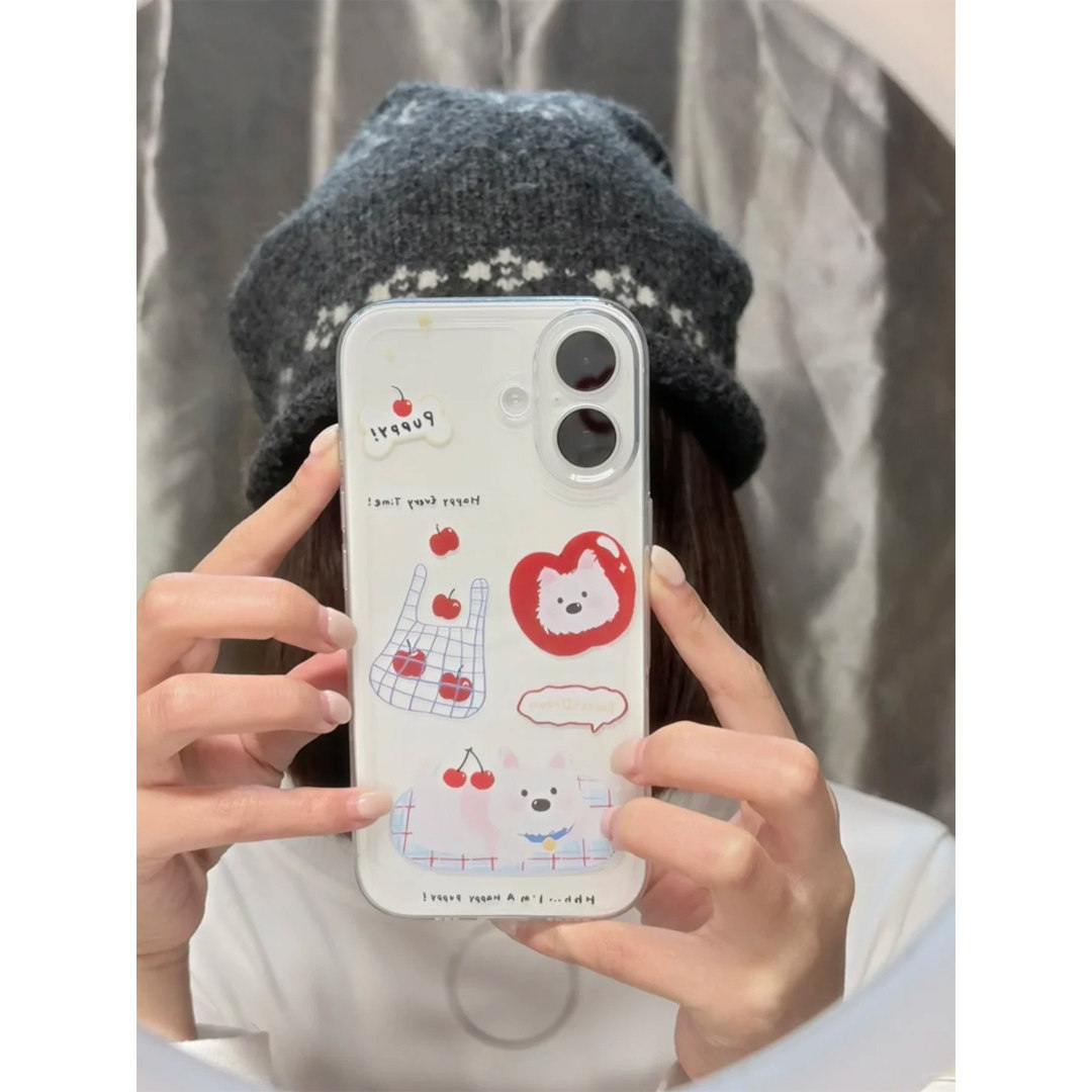 苹果袋西高地适用苹果17手机壳iPhone15promax新款16华为p70荣耀300防摔13小米14透明vivo全包oppo软壳findx8,3C数码配件,手机保护套/壳,淘宝优惠券,粉丝福利购,淘宝优惠卷