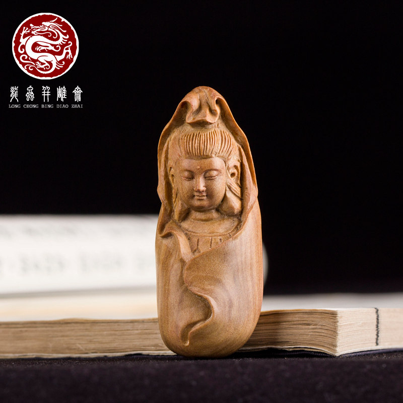 印度老山檀香弥勒佛公毛衣链吊坠 手把件挂饰把玩老料奶香浓郁