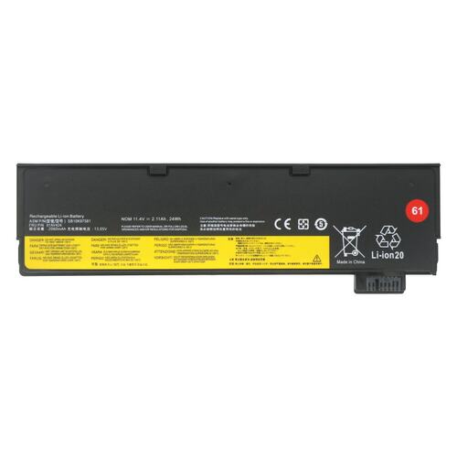 适用联想T470 T480 T570 T580 SB10K97581 01AV427电池3芯平底61+