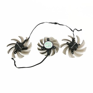 GeForce 铭瑄 RTX 2080 3风扇4针PWM散热 适用耕升 显卡风扇 PNY