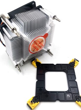 适用至强 E5645 CPU 6核 1366 29477 L5640 E5649风扇铜芯散热器