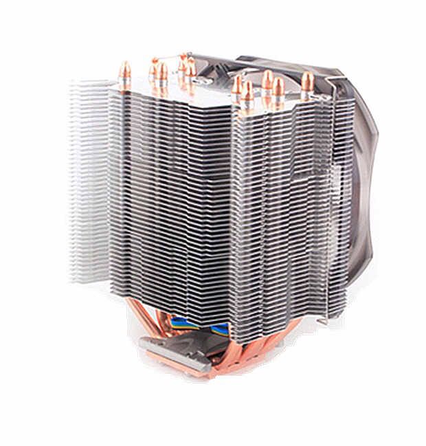 适用英特尔i5 8500 处理器台式机六核CPU 8500热管超频风扇散热器