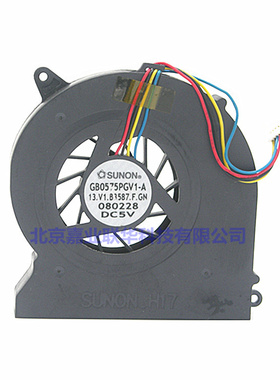 适用SUNON GB0575PGV1-A 13.V1.B3587.F.GN 080228 5V 笔记本风扇