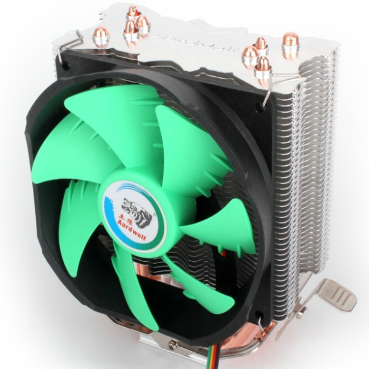 适用台式机电脑i5 i7cpui3散热器纯铜4热管cpu风扇X4AMD1155