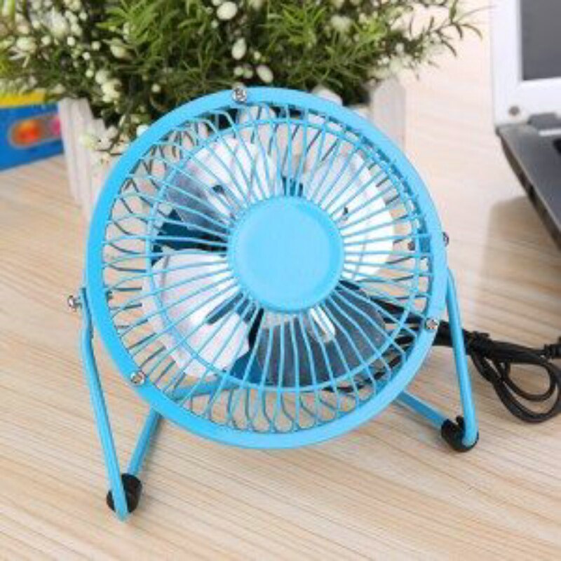 适用制冷桌面卡通迷你小型金属办公室宿舍笔记本旁8寸6寸USB风扇