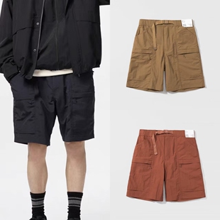 尼龙休闲工装 短裤 裤 2026春夏新品 470617 女装 子中裤 463870 男装