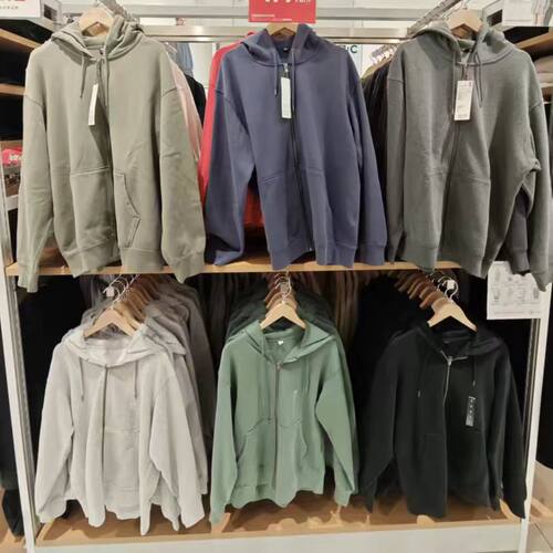 新品男装女装连帽拉链运动开衫长袖外套卫衣482311/475380/479800