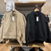 休闲哈灵顿立领长袖 春季 女装 男装 拉链宽松茄克外套夹克484610 新品