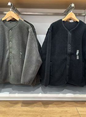 25男装女装防风仿羊羔绒摇粒绒开衫长袖外套25秋冬新款V23/481183