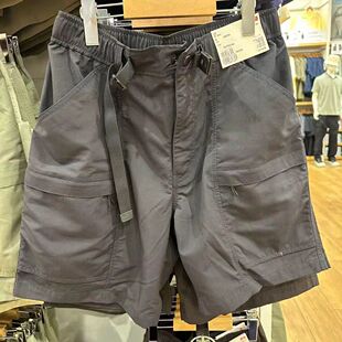 短裤 尼龙休闲工装 宽松运动裤 直筒五分裤 470617 新男装 463870 女装