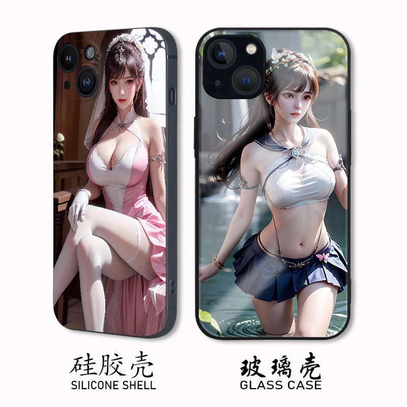 斗罗大陆小舞手机壳iPhone14promax适用vivoiQOOneo5美女OPPOReno12小米13红米K60华为