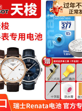 天梭1853手表电池原装适用于T105309A T-LADY GENEROSI-T男士女石英电子表换电池更换工具电子