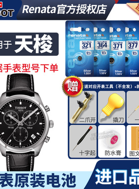 天梭1853手表电池原装适用于T101910A 经典 T-CLASSIC PR100男士女石英电子表换电池更换工具电子