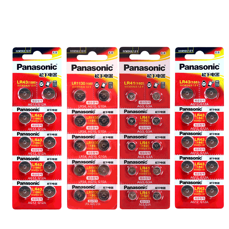 松下lr44414543小纽扣电池